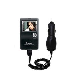Gomadic Rapid Car / Auto Charger for the Cowon iAudio X5L - Brand w/ TipExchange Technology
