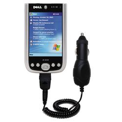 Gomadic Rapid Car / Auto Charger for the Dell Axim X50 - Brand w/ TipExchange Technology