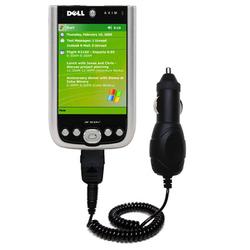 Gomadic Rapid Car / Auto Charger for the Dell Axim X50v - Brand w/ TipExchange Technology