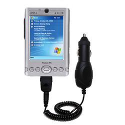 Gomadic Rapid Car / Auto Charger for the Dell Axim x30 - Brand w/ TipExchange Technology
