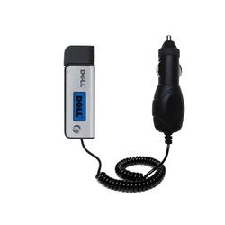 Gomadic Rapid Car / Auto Charger for the Dell DJ Ditty - Brand w/ TipExchange Technology