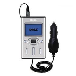 Gomadic Rapid Car / Auto Charger for the Dell Pocket DJ 15GB - Brand w/ TipExchange Technology
