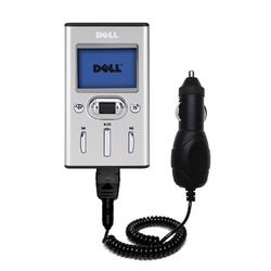 Gomadic Rapid Car / Auto Charger for the Dell Pocket DJ 30GB - Brand w/ TipExchange Technology