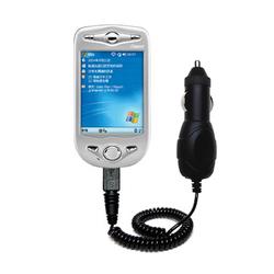 Gomadic Rapid Car / Auto Charger for the Dopod 696 - Brand w/ TipExchange Technology
