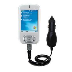Gomadic Rapid Car / Auto Charger for the Dopod 818 - Brand w/ TipExchange Technology