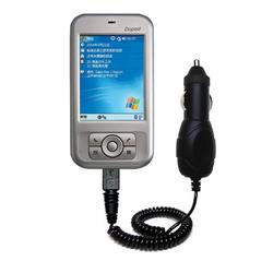 Gomadic Rapid Car / Auto Charger for the Dopod 828 - Brand w/ TipExchange Technology