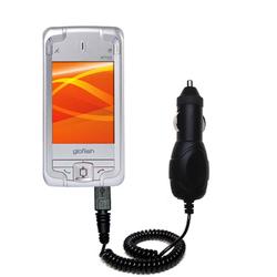 Gomadic Rapid Car / Auto Charger for the Eten Goldfiish M700 - Brand w/ TipExchange Technology