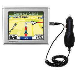 Gomadic Rapid Car / Auto Charger for the Garmin Nuvi 300 - Brand w/ TipExchange Technology
