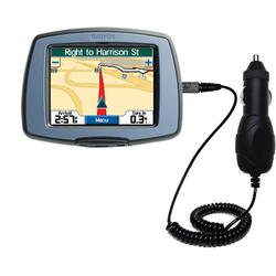Gomadic Rapid Car / Auto Charger for the Garmin StreetPilot C310 - Brand w/ TipExchange Technology