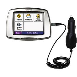 Gomadic Rapid Car / Auto Charger for the Garmin StreetPilot C580 - Brand w/ TipExchange Technology