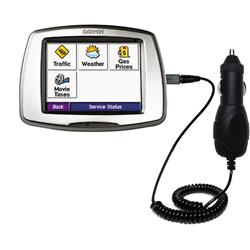 Gomadic Rapid Car / Auto Charger for the Garmin StreetPilot C580 - Brand w/ TipExchange Technology