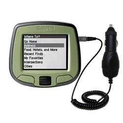 Gomadic Rapid Car / Auto Charger for the Garmin StreetPilot i2 - Brand w/ TipExchange Technology