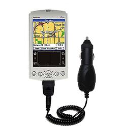 Gomadic Rapid Car / Auto Charger for the Garmin iQue 3600 - Brand w/ TipExchange Technology