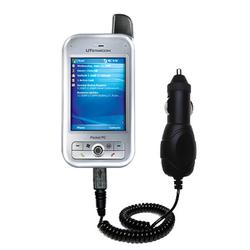 Gomadic Rapid Car / Auto Charger for the HTC 6700Q Qwest - Brand w/ TipExchange Technology