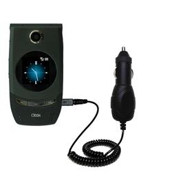 Gomadic Rapid Car / Auto Charger for the HTC 8500 - Brand w/ TipExchange Technology
