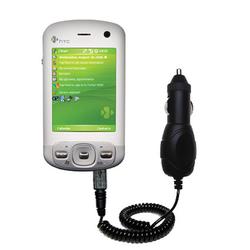 Gomadic Rapid Car / Auto Charger for the HTC Artemis - Brand w/ TipExchange Technology