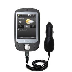 Gomadic Rapid Car / Auto Charger for the HTC ELF - Brand w/ TipExchange Technology