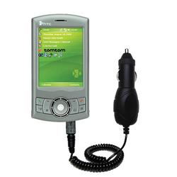 Gomadic Rapid Car / Auto Charger for the HTC P3300 - Brand w/ TipExchange Technology