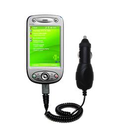 Gomadic Rapid Car / Auto Charger for the HTC P6300 - Brand w/ TipExchange Technology