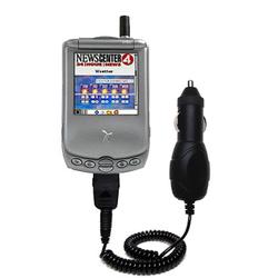 Gomadic Rapid Car / Auto Charger for the Handspring Treo 270 - Brand w/ TipExchange Technology