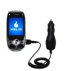 Gomadic Rapid Car / Auto Charger for the Helio HERO - Brand w/ TipExchange Technology
