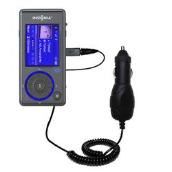 Gomadic Rapid Car / Auto Charger for the Insignia NS-2V17 - Brand w/ TipExchange Technology