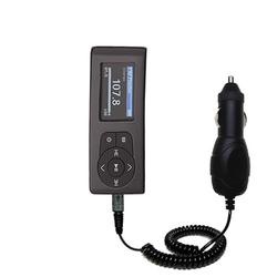 Gomadic Rapid Car / Auto Charger for the Insignia NS-DA1G Sport - Brand w/ TipExchange Technology