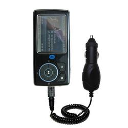 Gomadic Rapid Car / Auto Charger for the Insignia NS-DV4G - Brand w/ TipExchange Technology