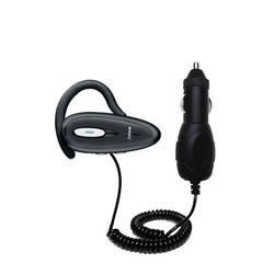 Gomadic Rapid Car / Auto Charger for the Jabra BT150 - Brand w/ TipExchange Technology