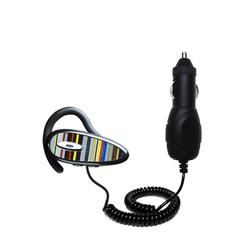 Gomadic Rapid Car / Auto Charger for the Jabra BT160 - Brand w/ TipExchange Technology