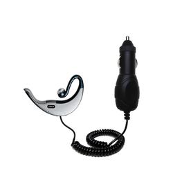 Gomadic Rapid Car / Auto Charger for the Jabra BT500 - Brand w/ TipExchange Technology