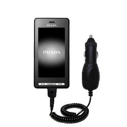 Gomadic Rapid Car / Auto Charger for the LG KE850 Prada - Brand w/ TipExchange Technology