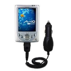 Gomadic Rapid Car / Auto Charger for the Mio Technology 338 - Brand w/ TipExchange Technology