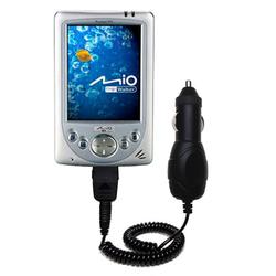 Gomadic Rapid Car / Auto Charger for the Mio Technology 338 Plus - Brand w/ TipExchange Technology
