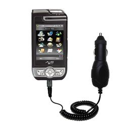 Gomadic Rapid Car / Auto Charger for the Mio Technology A700 - Brand w/ TipExchange Technology