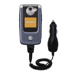 Gomadic Rapid Car / Auto Charger for the Motorola A910 - Brand w/ TipExchange Technology