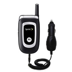 Gomadic Rapid Car / Auto Charger for the Motorola C290 - Brand w/ TipExchange Technology