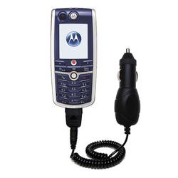 Gomadic Rapid Car / Auto Charger for the Motorola C980 - Brand w/ TipExchange Technology