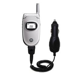 Gomadic Rapid Car / Auto Charger for the Motorola E310 - Brand w/ TipExchange Technology