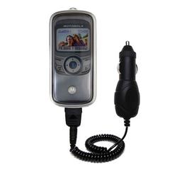 Gomadic Rapid Car / Auto Charger for the Motorola E380 - Brand w/ TipExchange Technology