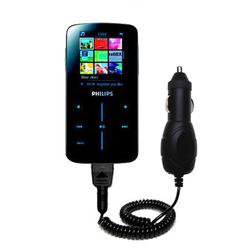 Gomadic Rapid Car / Auto Charger for the Philips GoGear SA9324/00 - Brand w/ TipExchange Technology