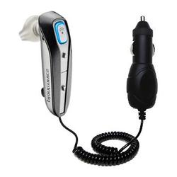 Gomadic Rapid Car / Auto Charger for the Plantronics Discovery 650E - Brand w/ TipExchange Technolog