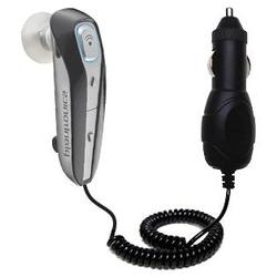 Gomadic Rapid Car / Auto Charger for the Plantronics Discovery 665 - Brand w/ TipExchange Technology