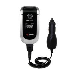 Gomadic Rapid Car / Auto Charger for the Samsung PM-A840 - Brand w/ TipExchange Technology
