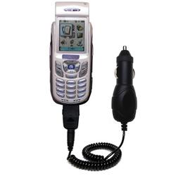 Gomadic Rapid Car / Auto Charger for the Samsung SCH-N330 - Brand w/ TipExchange Technology