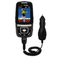 Gomadic Rapid Car / Auto Charger for the Samsung SCH-U620 - Brand w/ TipExchange Technology