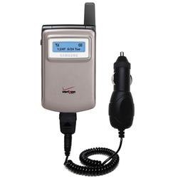 Gomadic Rapid Car / Auto Charger for the Samsung SCH-i600 - Brand w/ TipExchange Technology