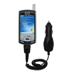 Gomadic Rapid Car / Auto Charger for the Samsung SCH-i730 - Brand w/ TipExchange Technology