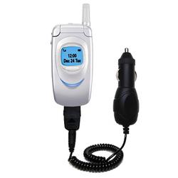 Gomadic Rapid Car / Auto Charger for the Samsung SGH-A800 - Brand w/ TipExchange Technology