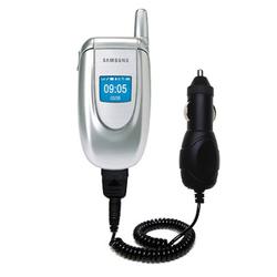 Gomadic Rapid Car / Auto Charger for the Samsung SGH-E100 - Brand w/ TipExchange Technology
